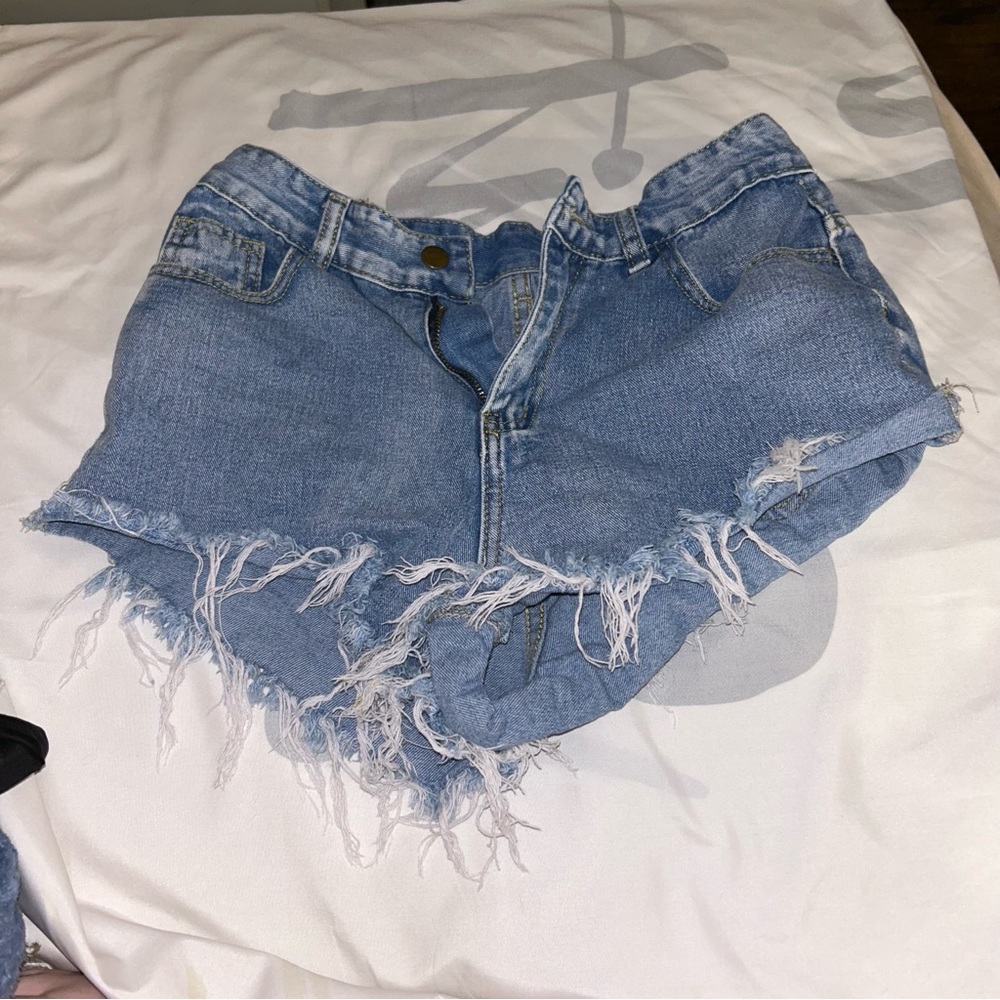 shein flame shorts,, NEVER WORN